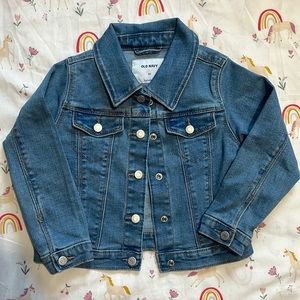 Old Navy Toddler Girl 4T Denim Jacket